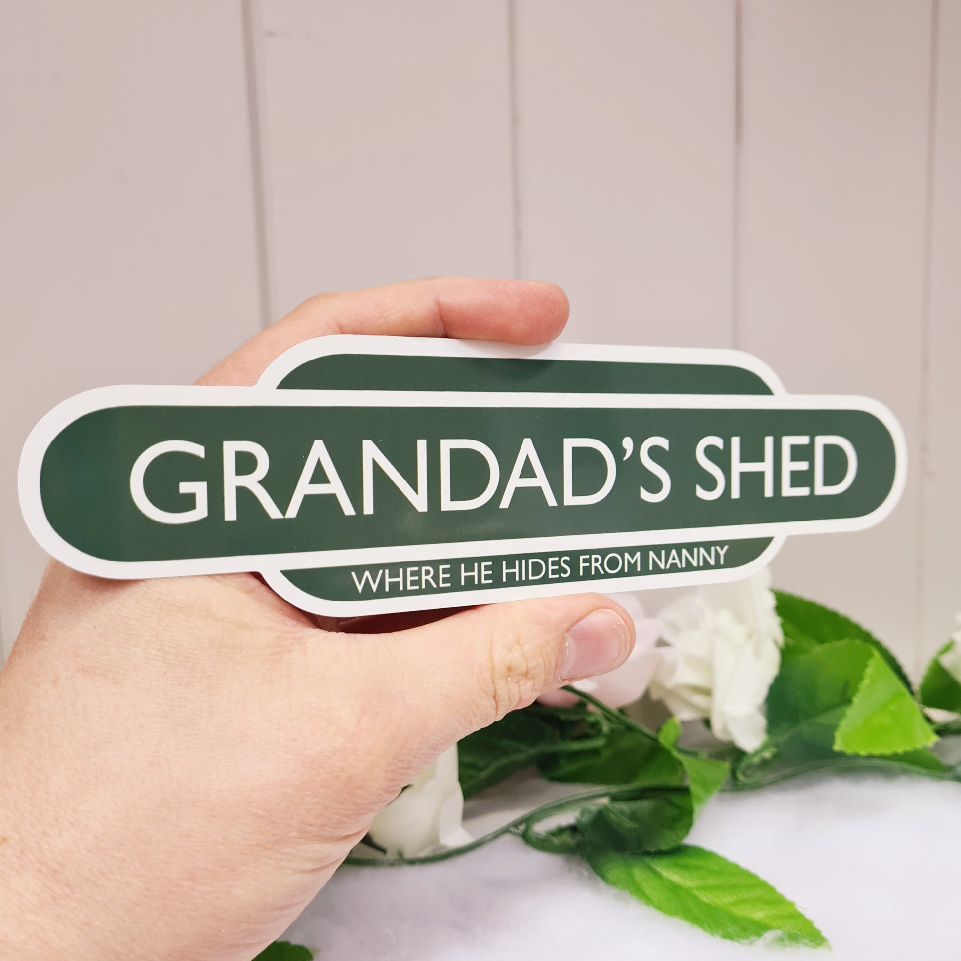 Personalised Train Sign - Made For You Gifts