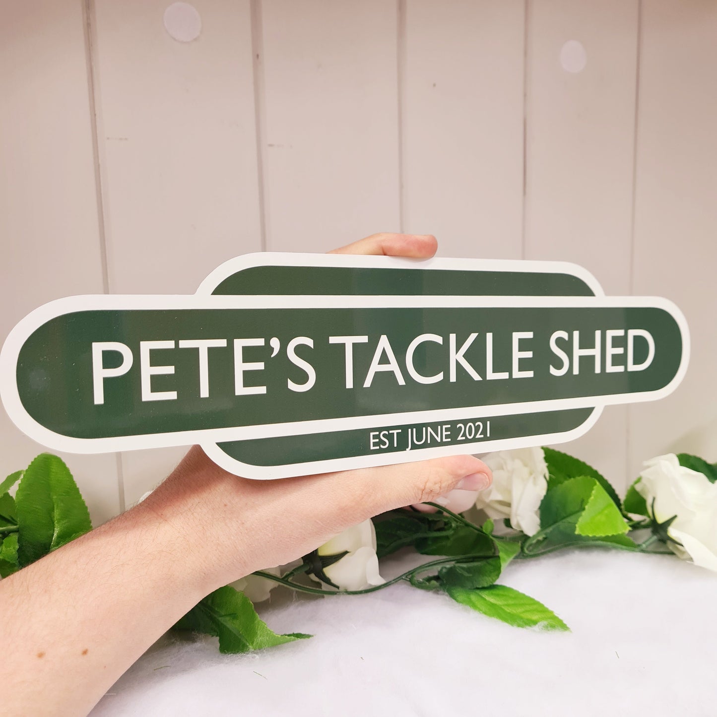 Personalised Train Sign - Made For You Gifts