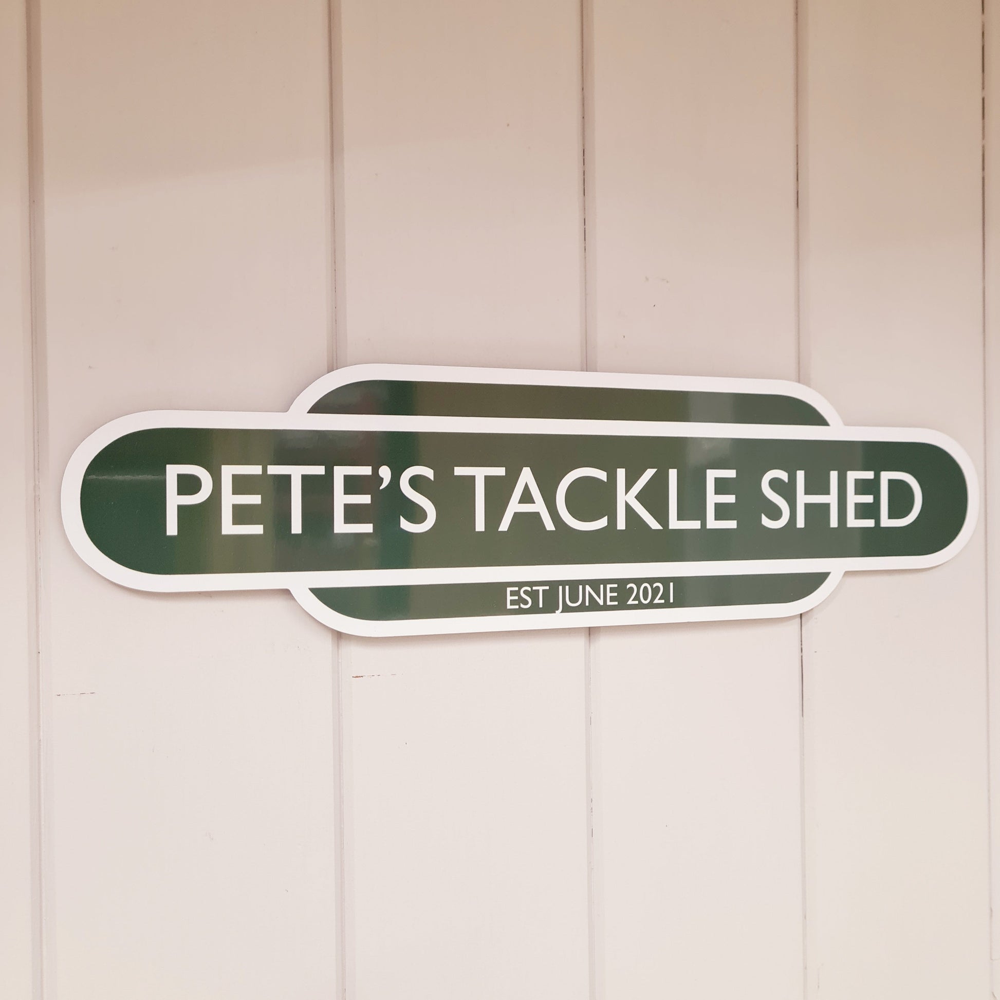 Personalised Train Sign - Made For You Gifts