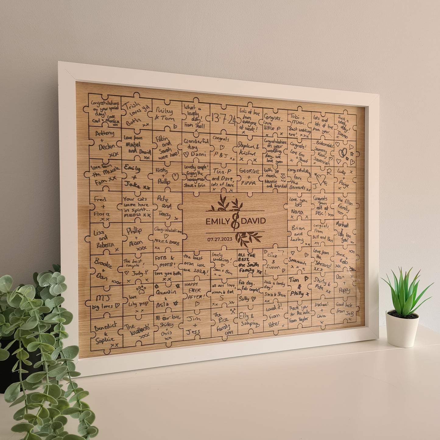 Wedding Puzzle Guestbook