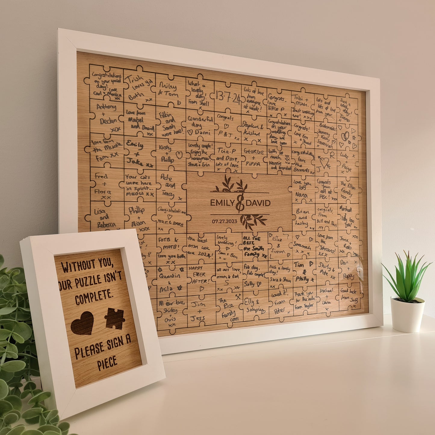 Wedding Puzzle Guestbook