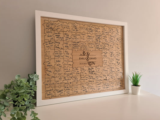 Wedding Puzzle Guestbook