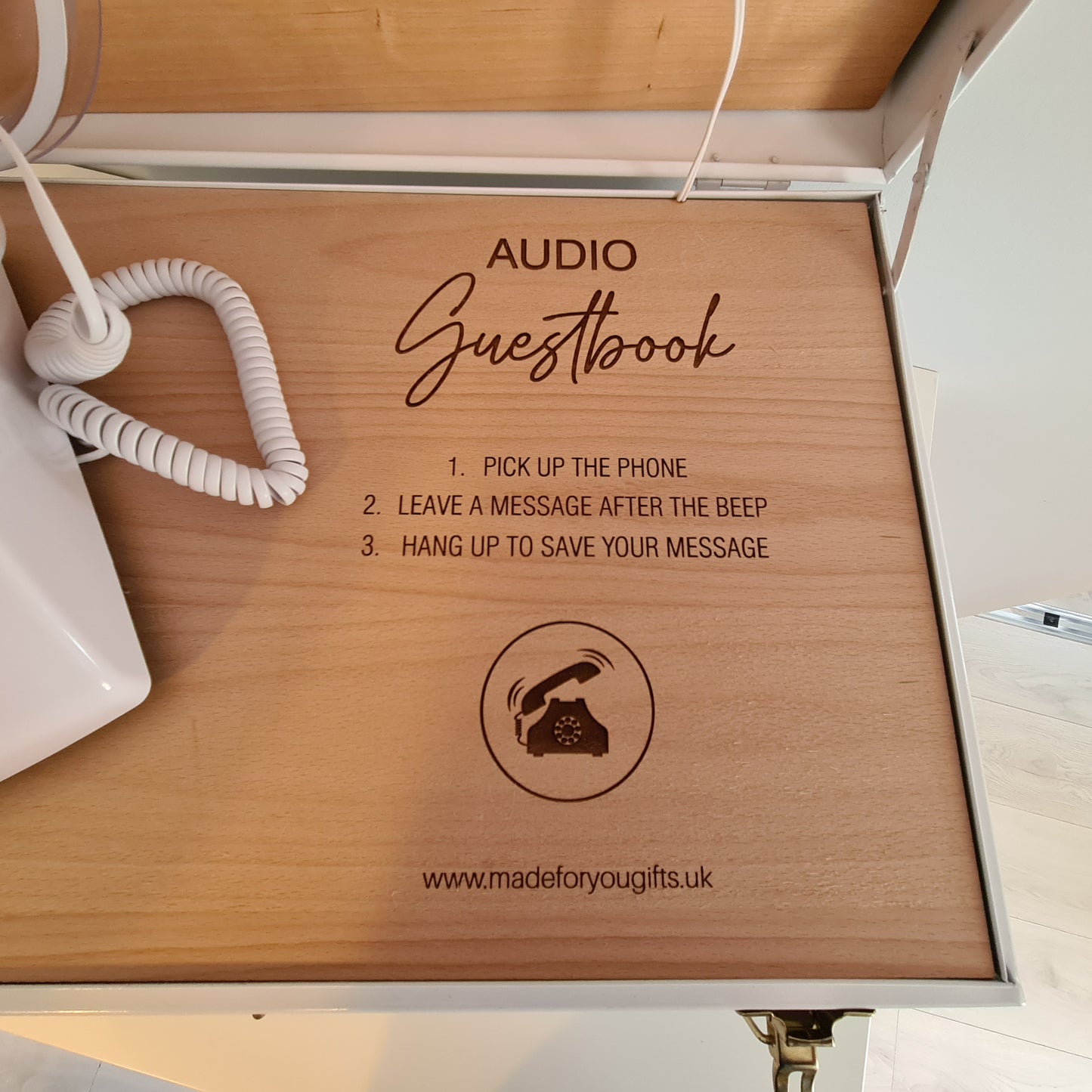 Audio Guestbook Chest