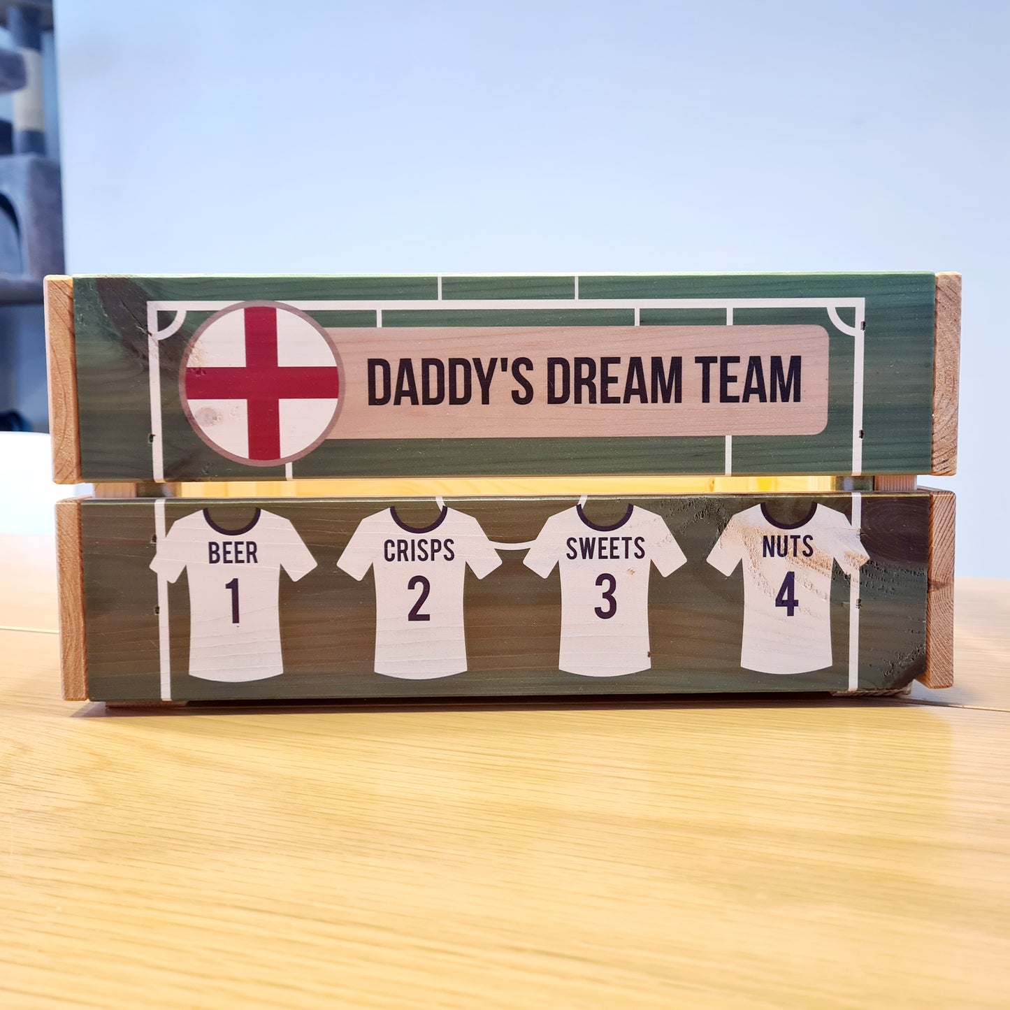 Daddy's Dream Team Snack Crate