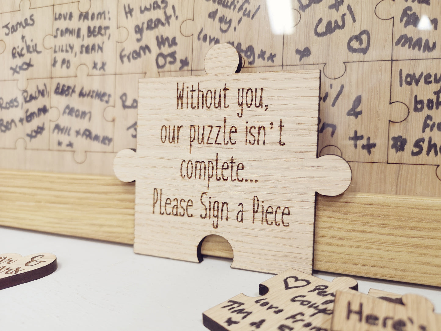 Wedding Puzzle Guestbook