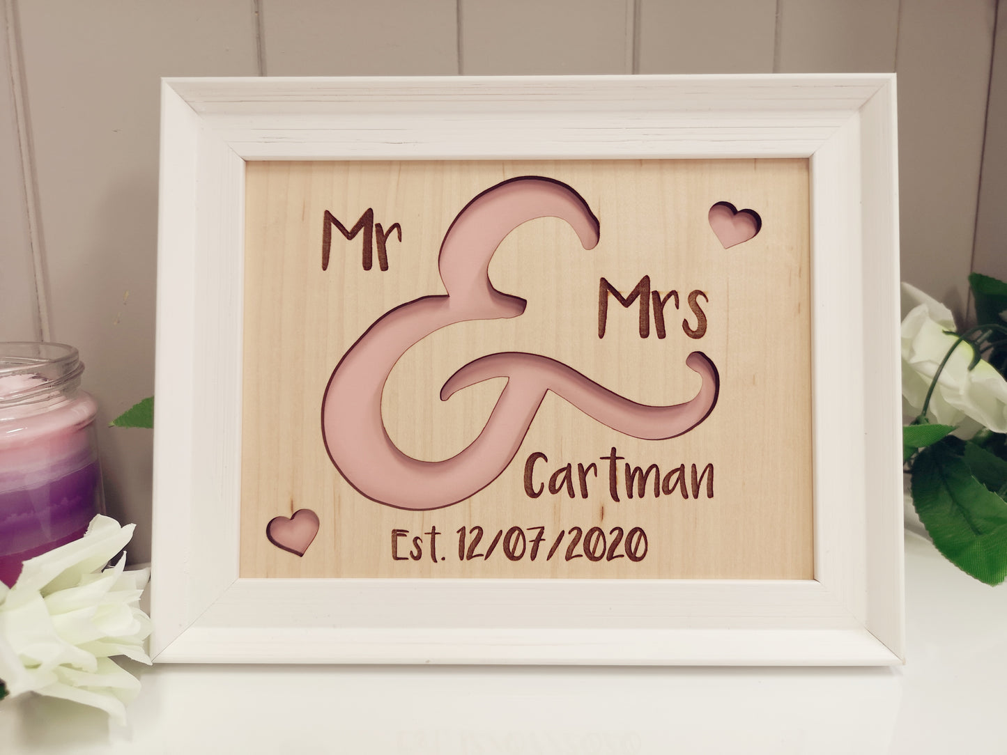 Couples Gift Frame