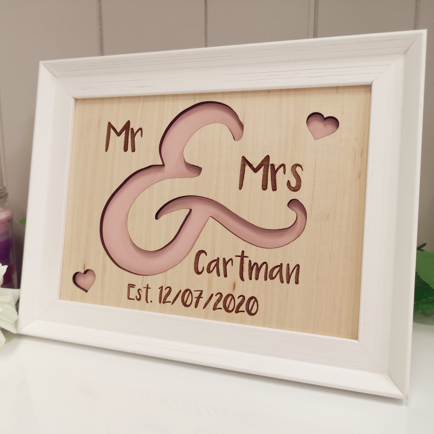 Couples Gift Frame