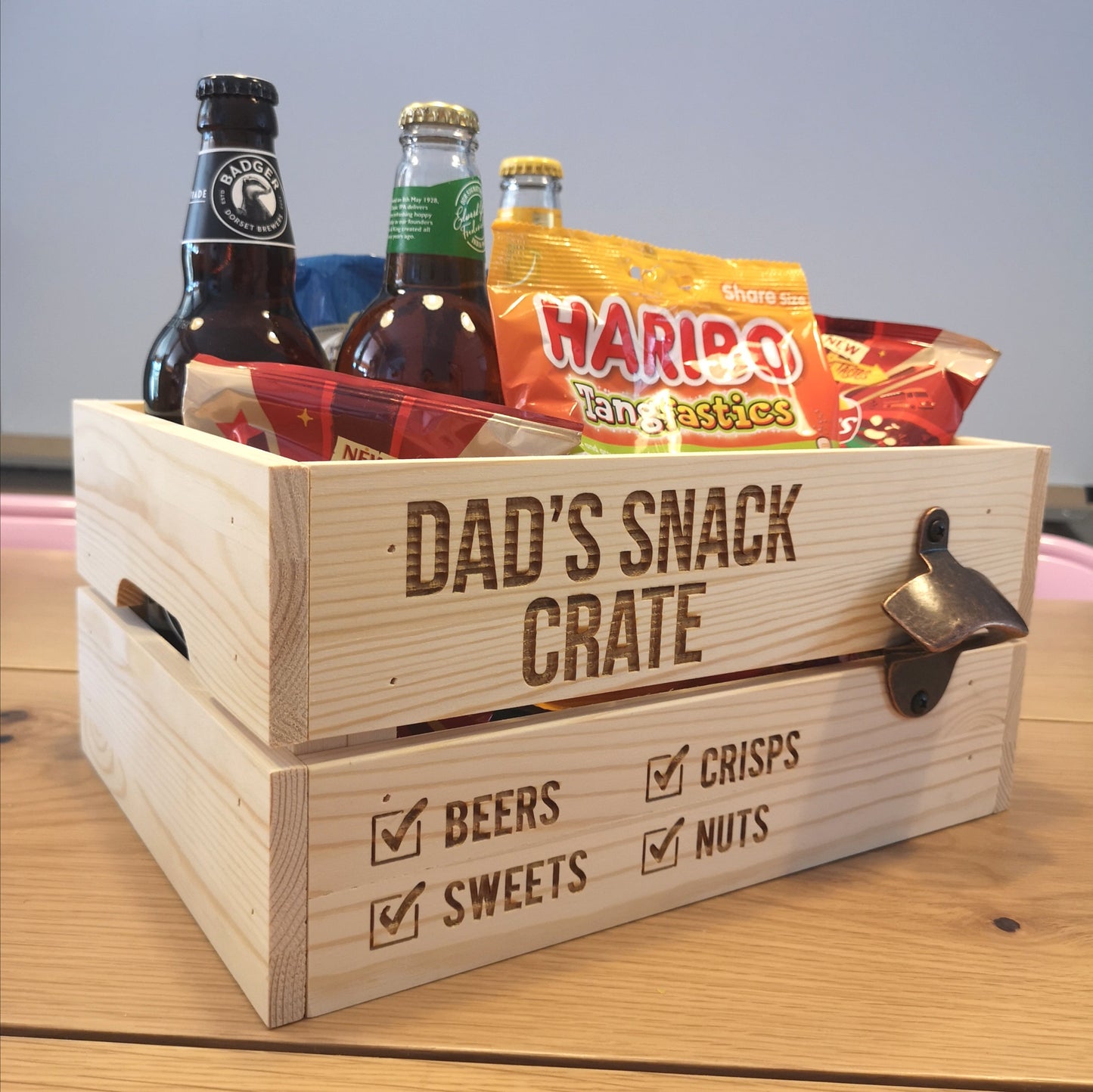 Personalised Father's Day Crate - Made For You Gifts