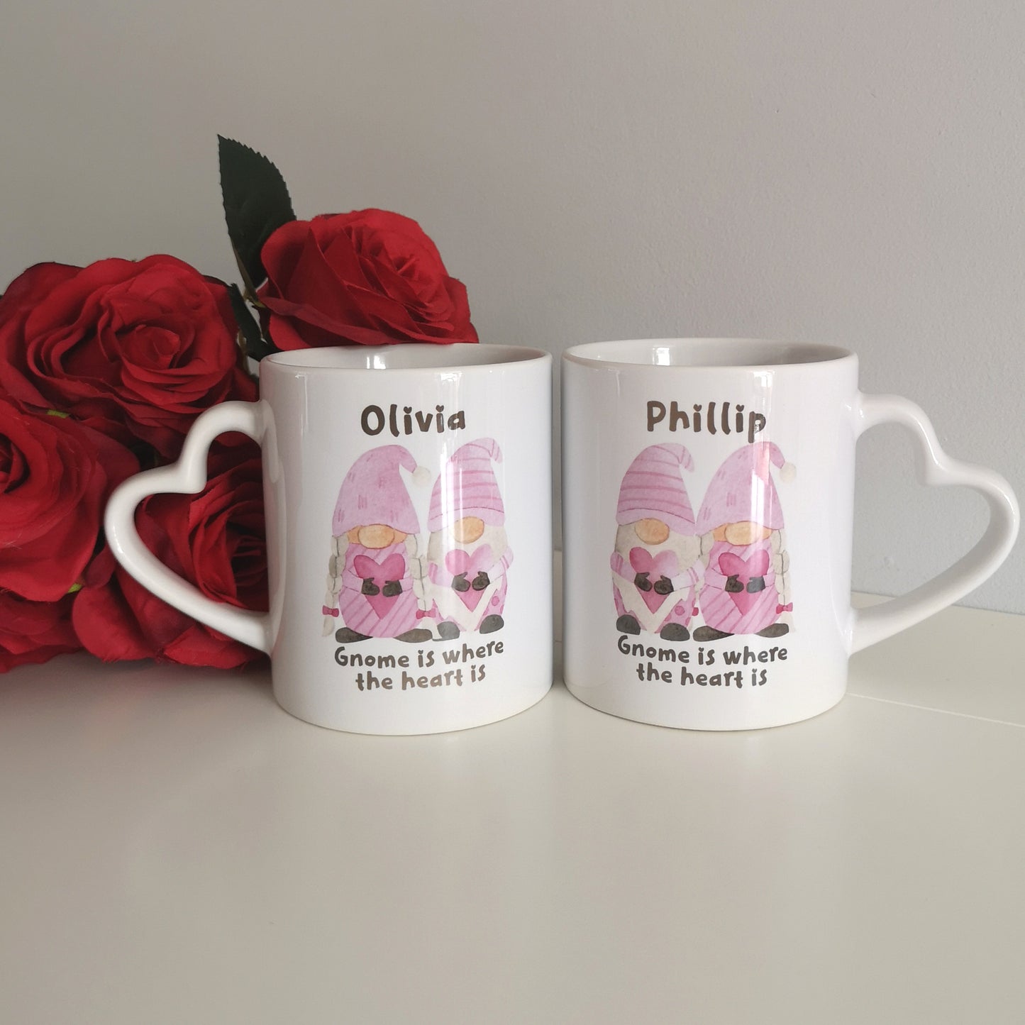 'Gnome Is Where The Heart Is' Personalised Mug