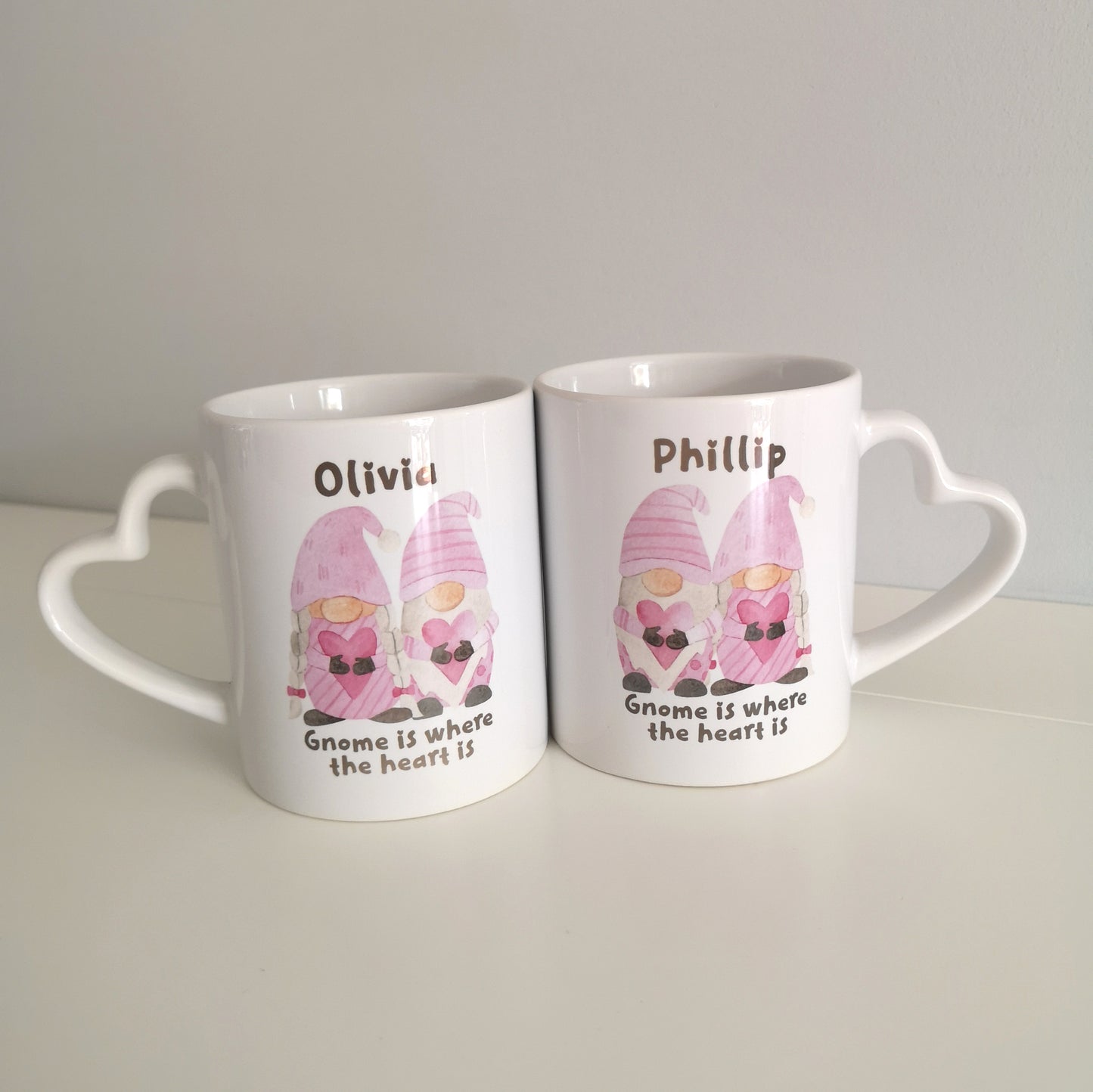 'Gnome Is Where The Heart Is' Personalised Mug