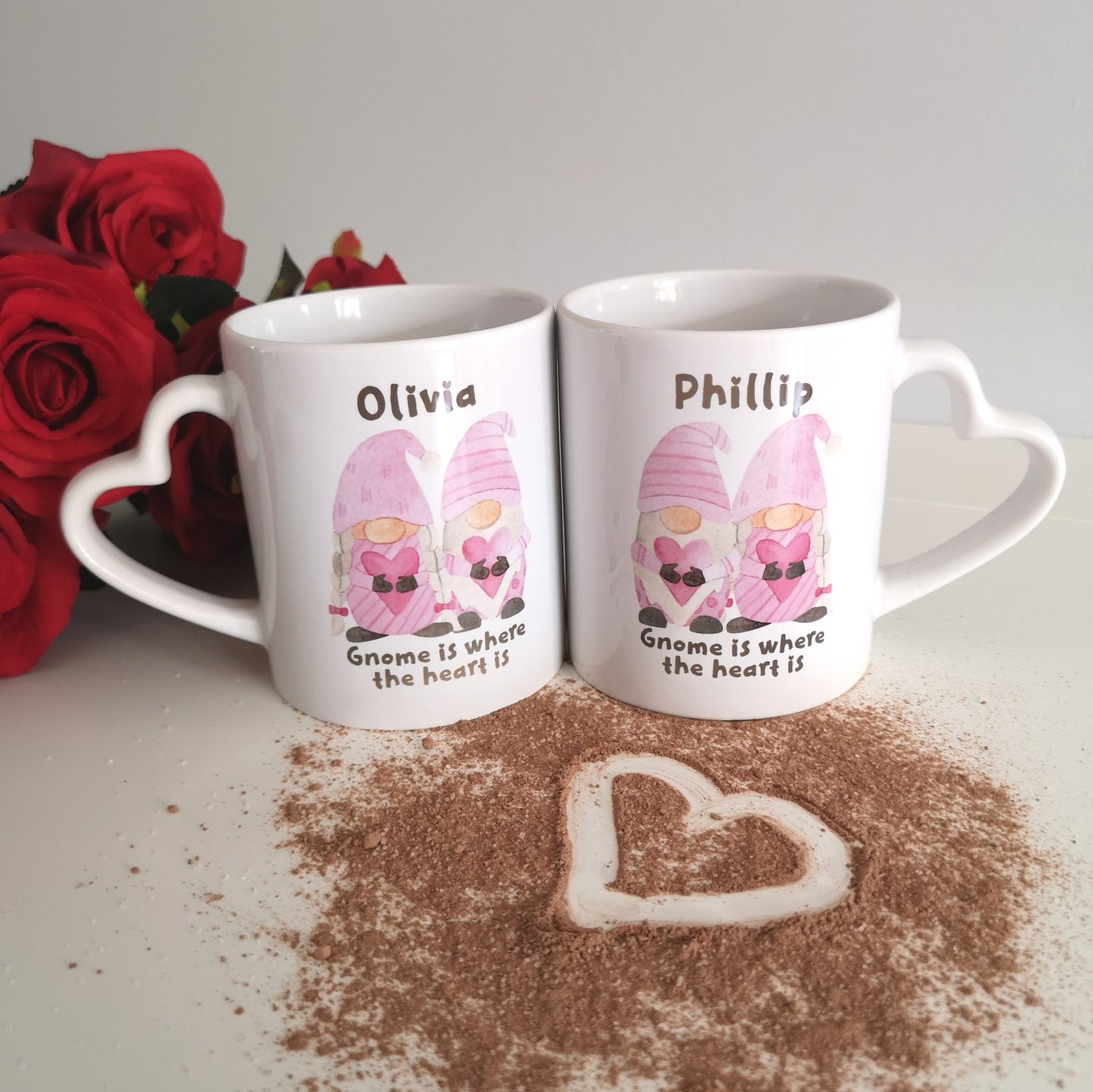 'Gnome Is Where The Heart Is' Personalised Mug