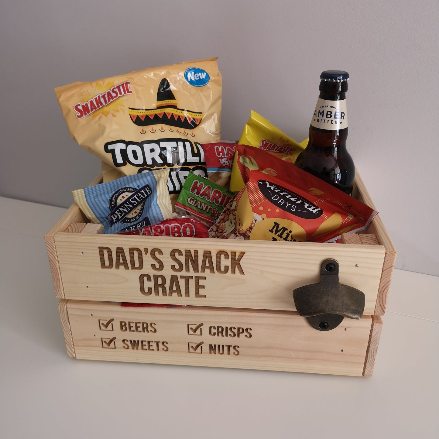 Union Flag Snack Crate