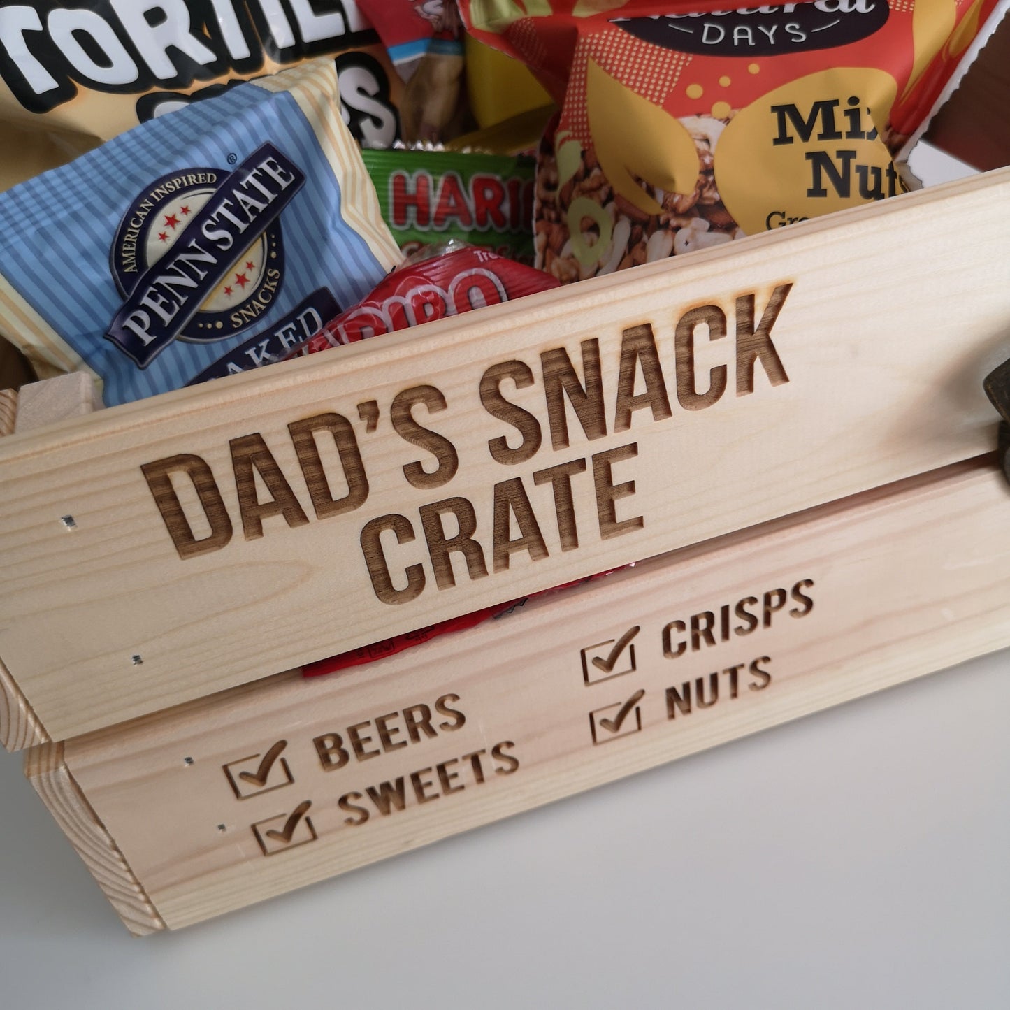 Union Flag Snack Crate