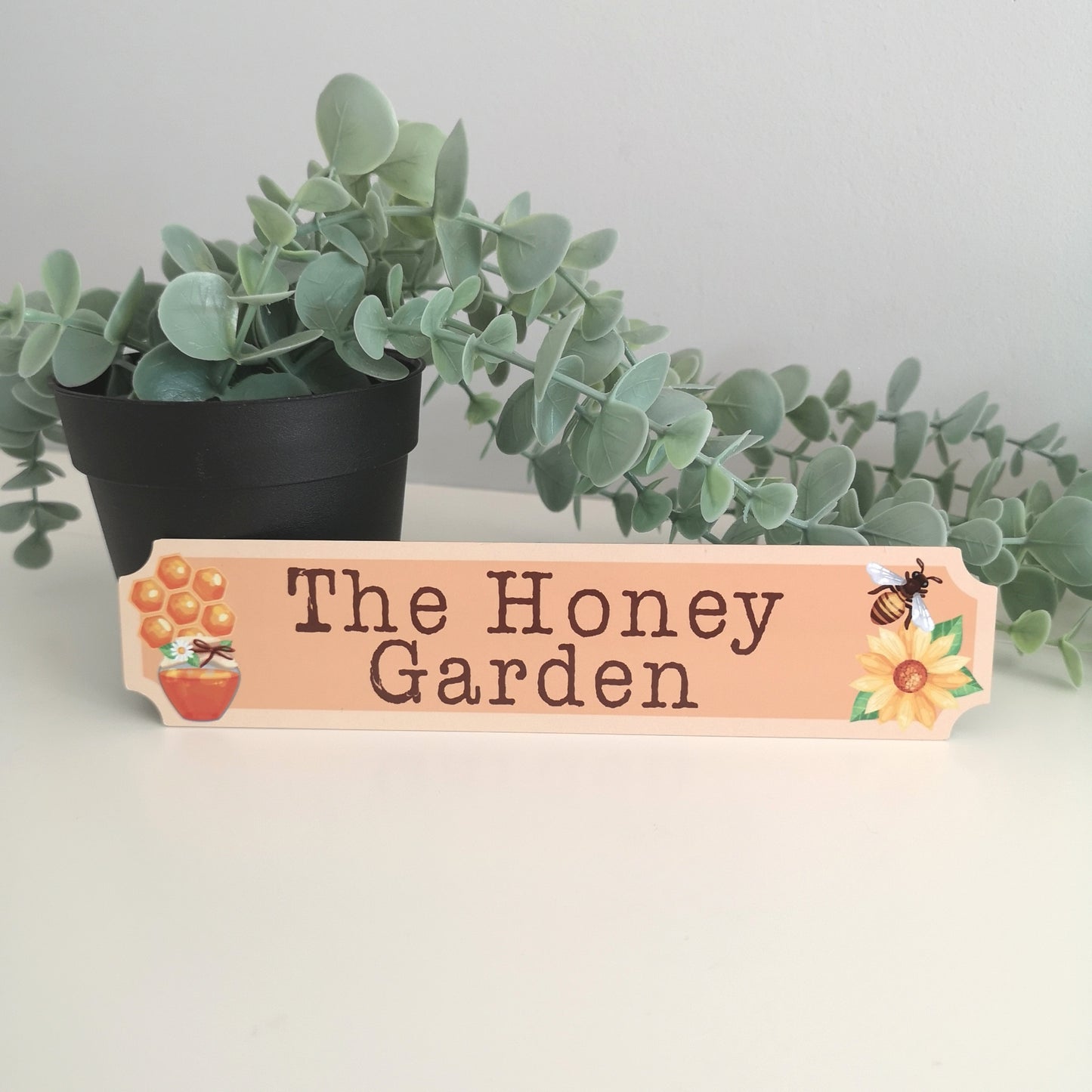 Honey Garden Personalised Acrylic Sign