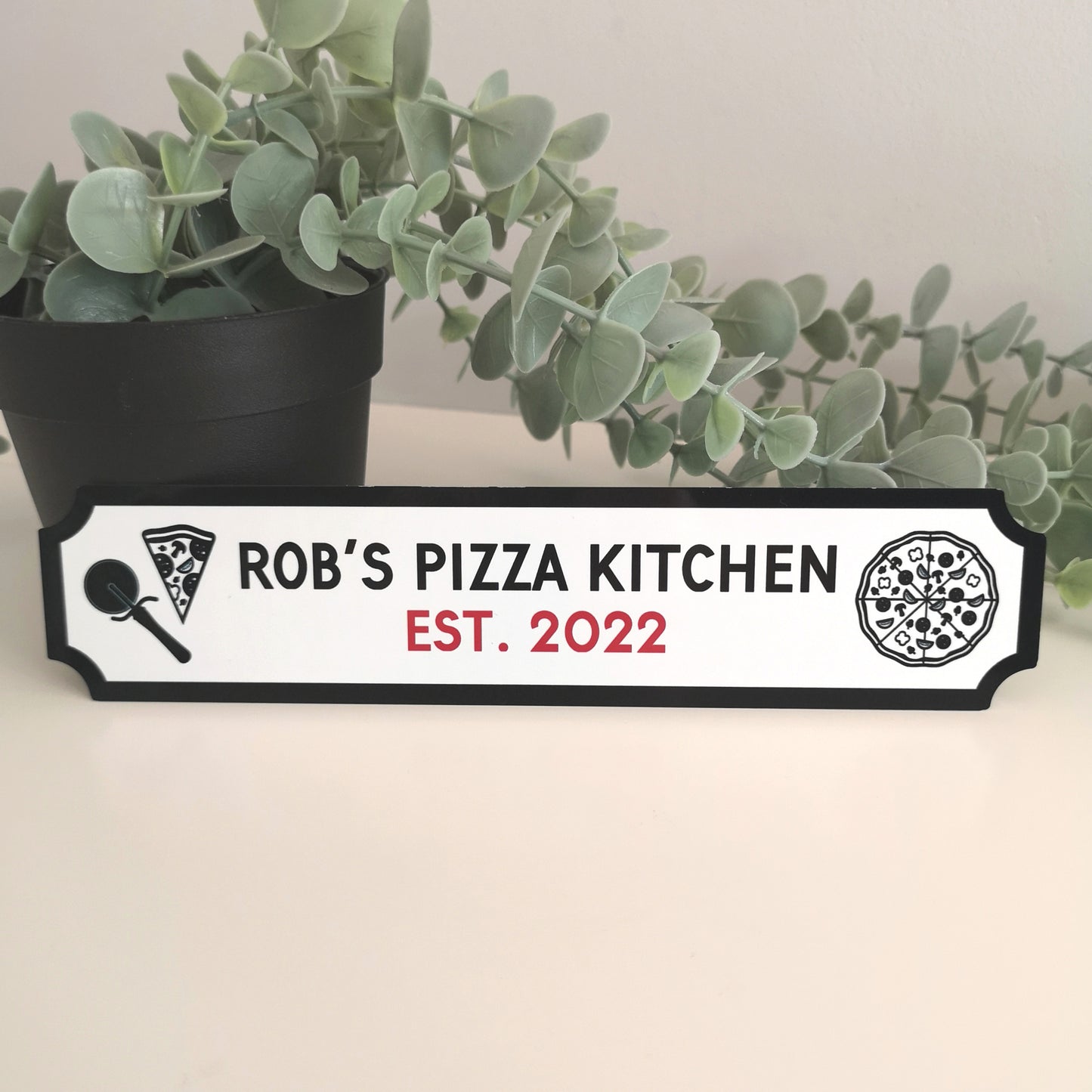 Pizza Kitchen Sign