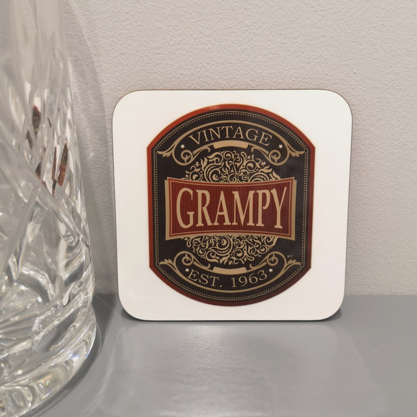 Vintage Label Coaster