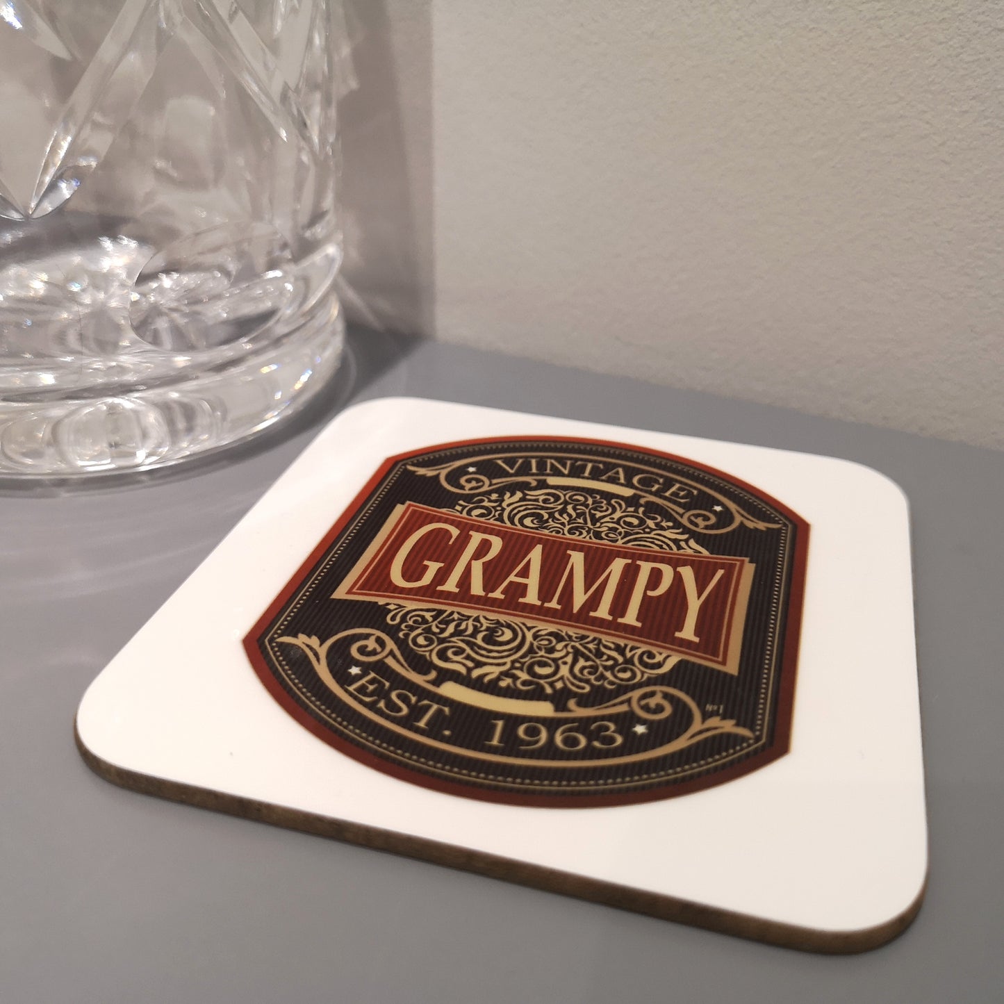 Vintage Label Coaster