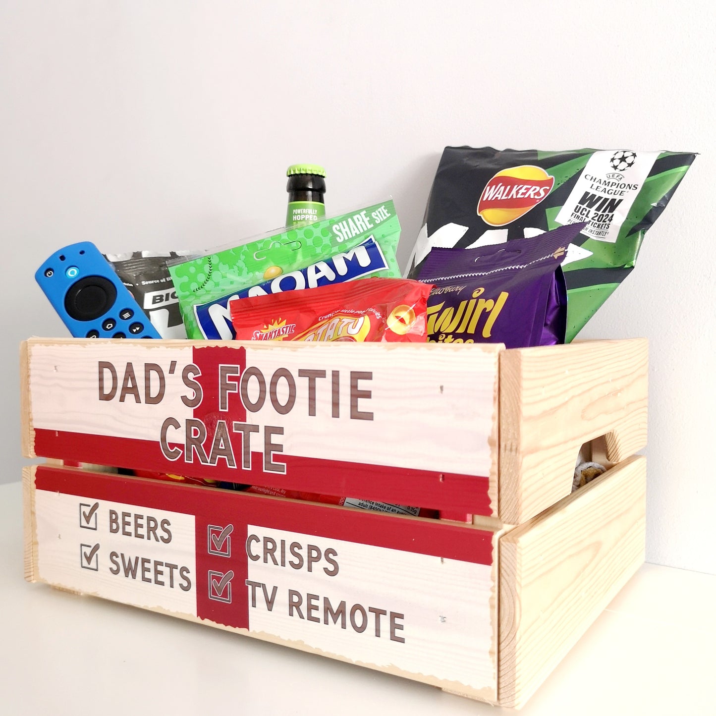 Personalised Dad's Snack Crate