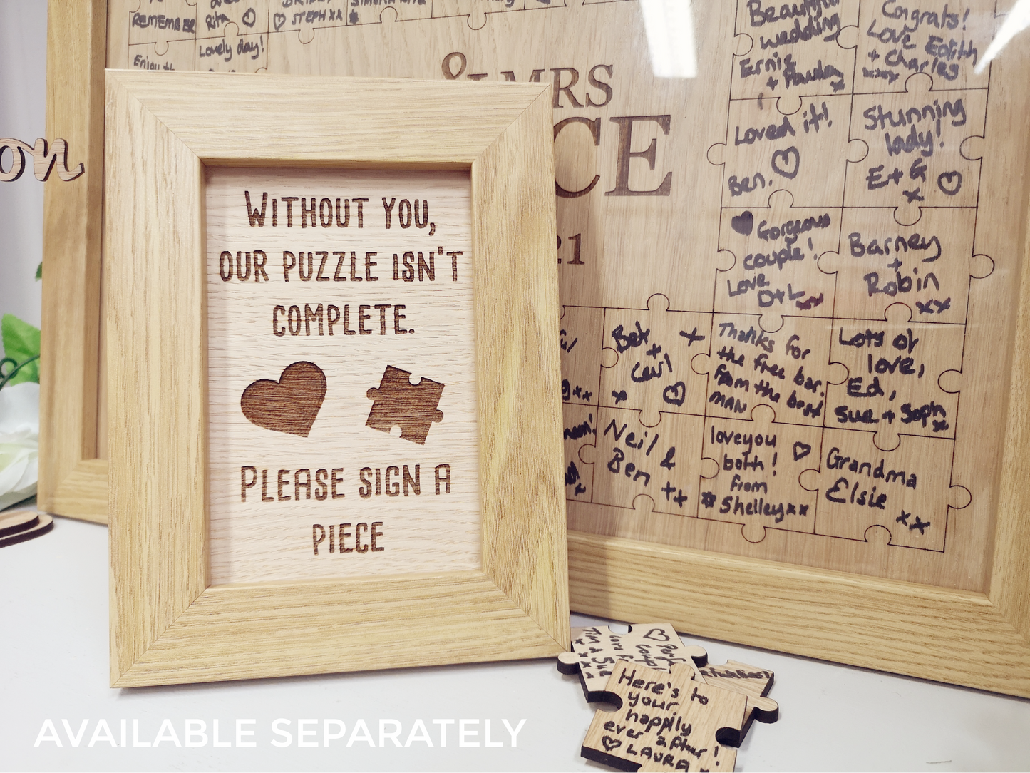 Wedding Puzzle Guestbook