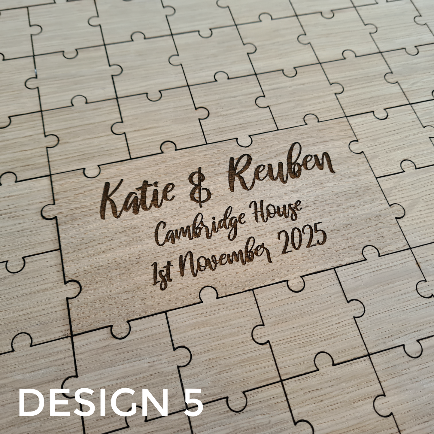 Wedding Puzzle Guestbook