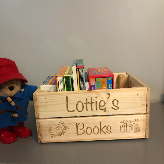 Personalised Children's Story Book Crate