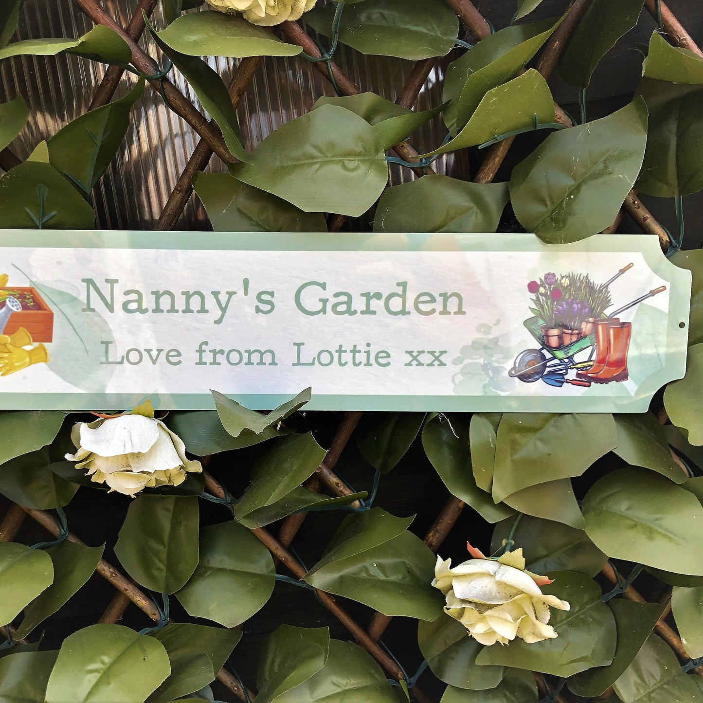 Personalised Garden Sign