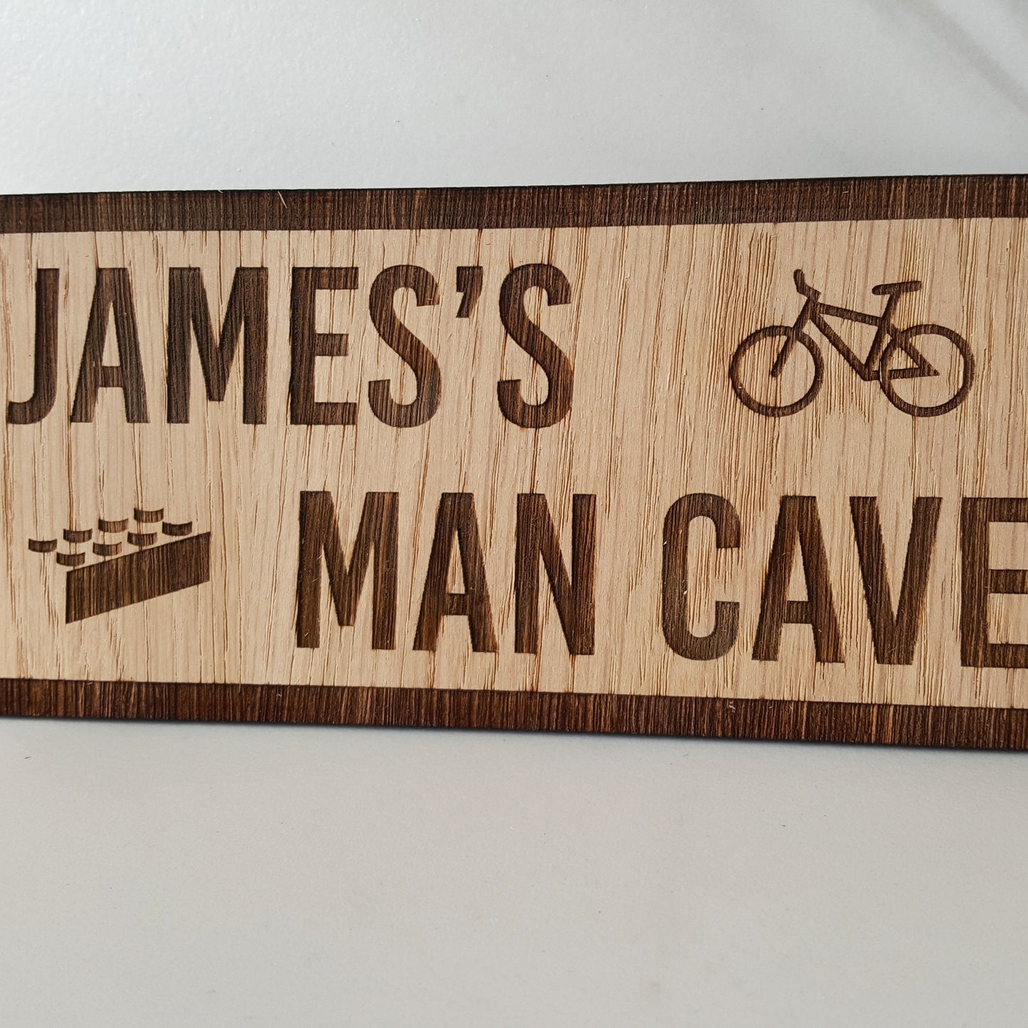 Oak Man Cave Sign