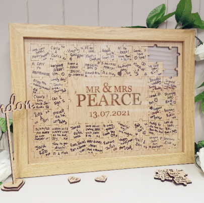 Wedding Puzzle Guestbook