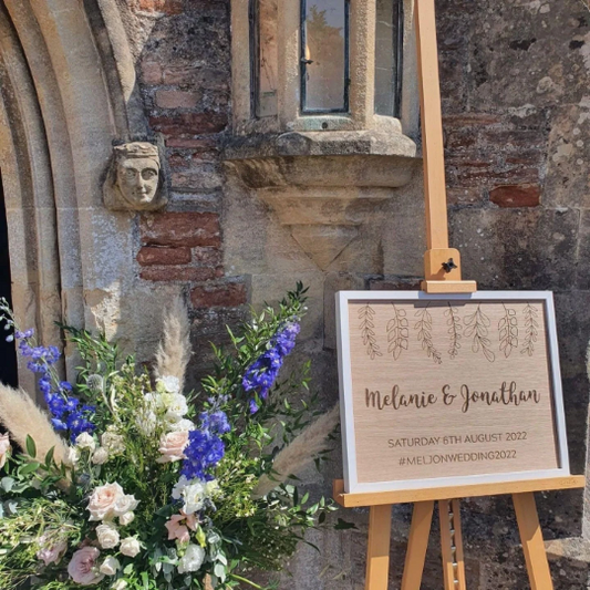 Wedding Welcome Sign