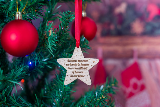 Memory Star Christmas Tree Decoration