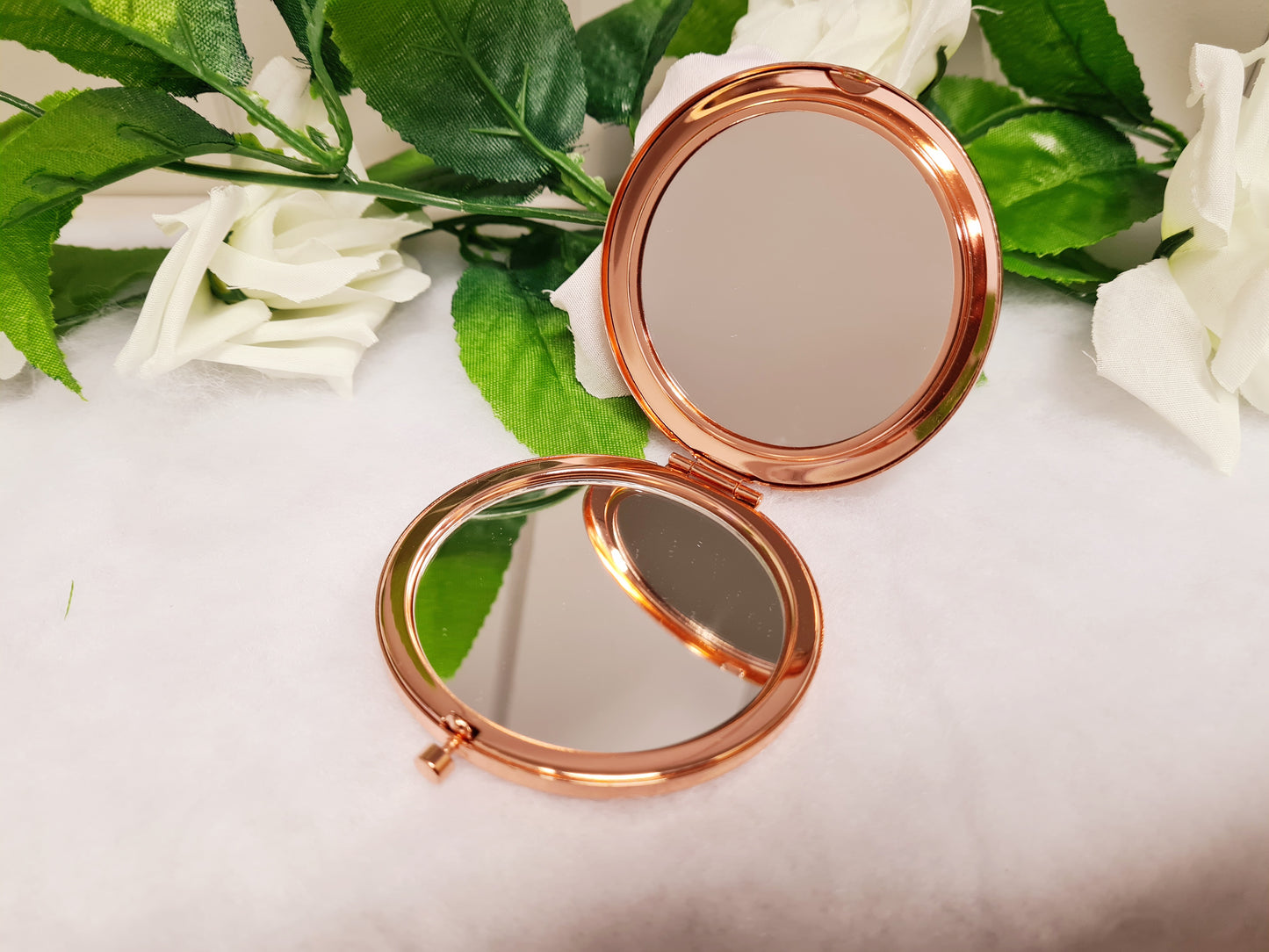 Floral Compact Mirror - Made For You Gifts