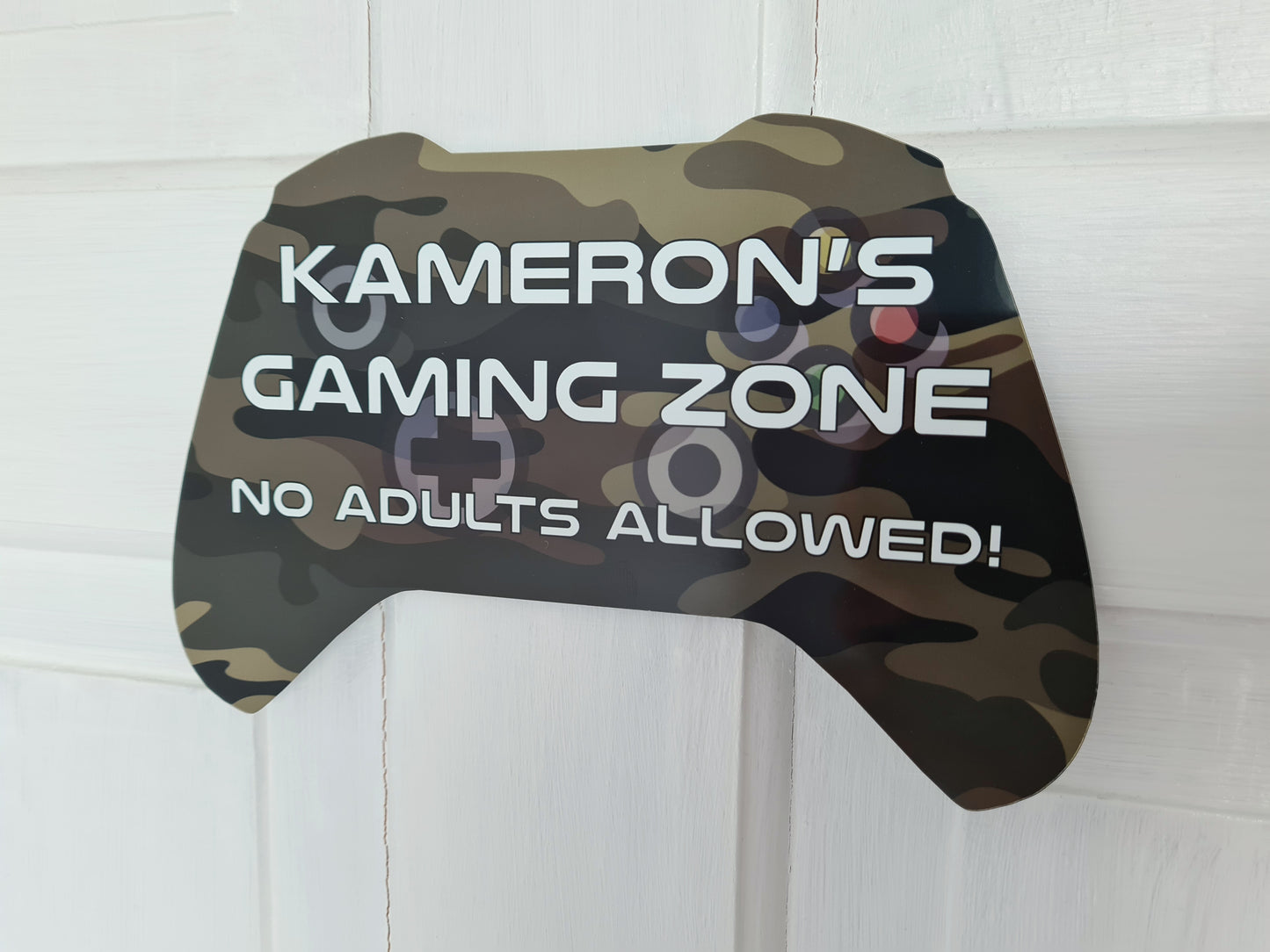 Games Controller Sign - Made For You Gifts