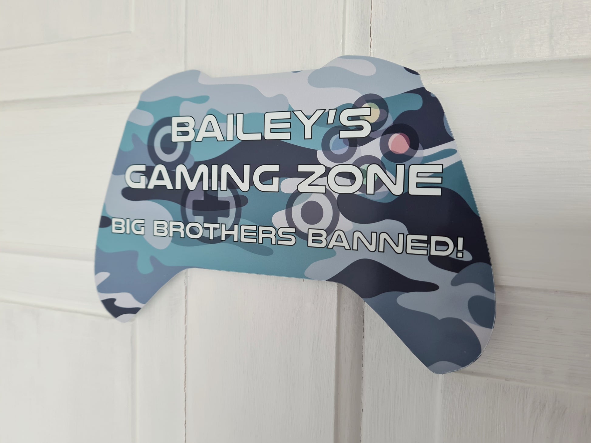 Games Controller Sign - Made For You Gifts