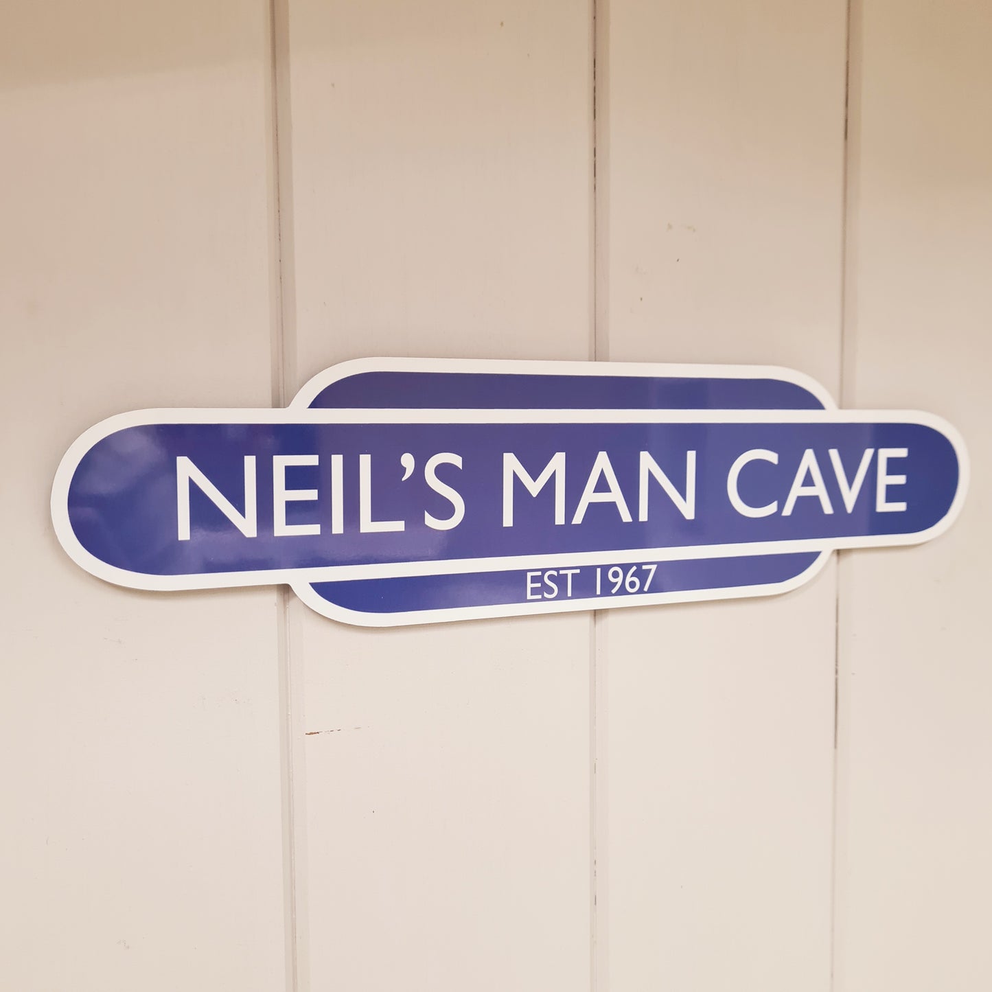 Personalised Train Sign - Made For You Gifts