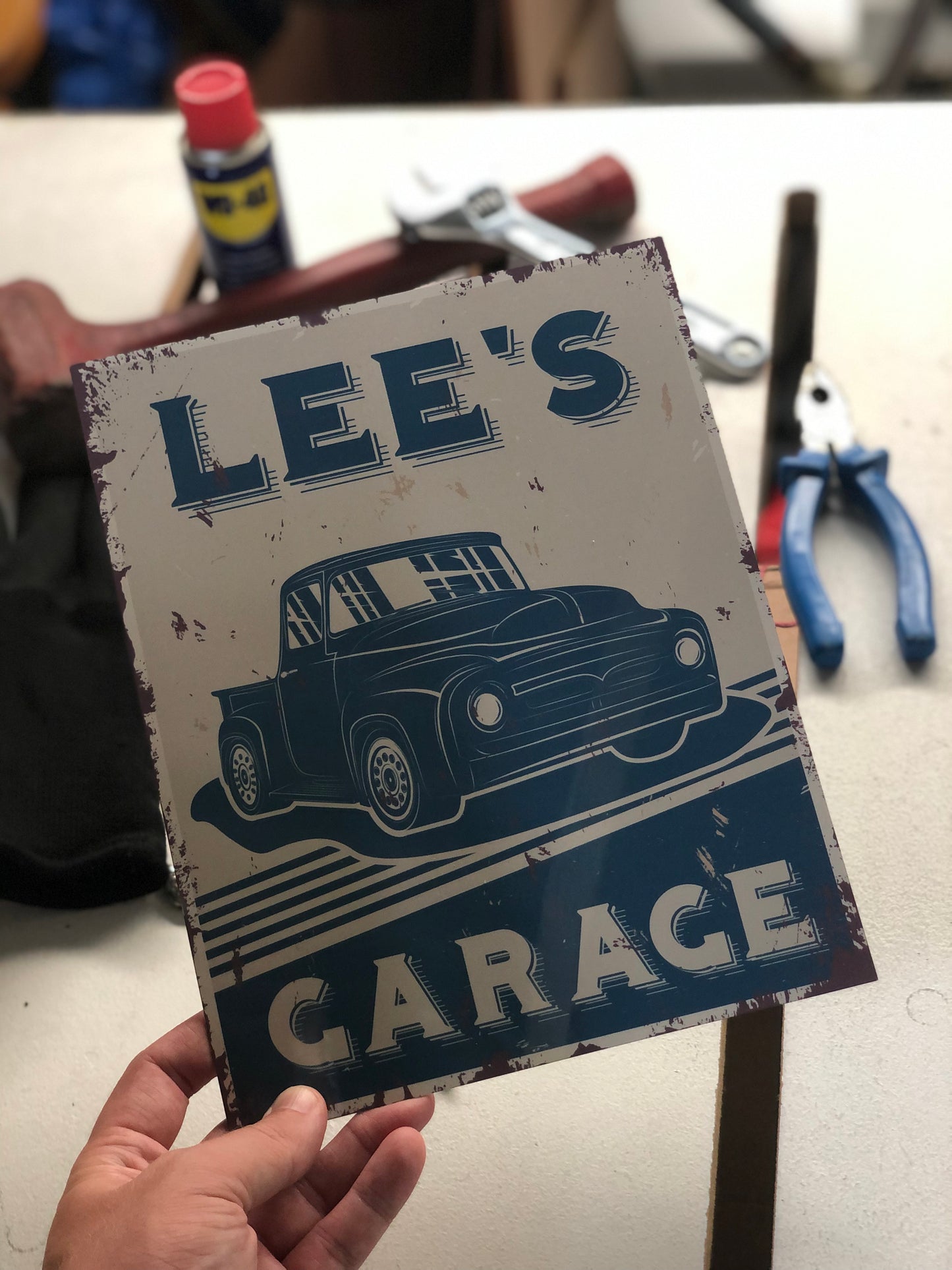 Vintage Garage Sign - Made For You Gifts