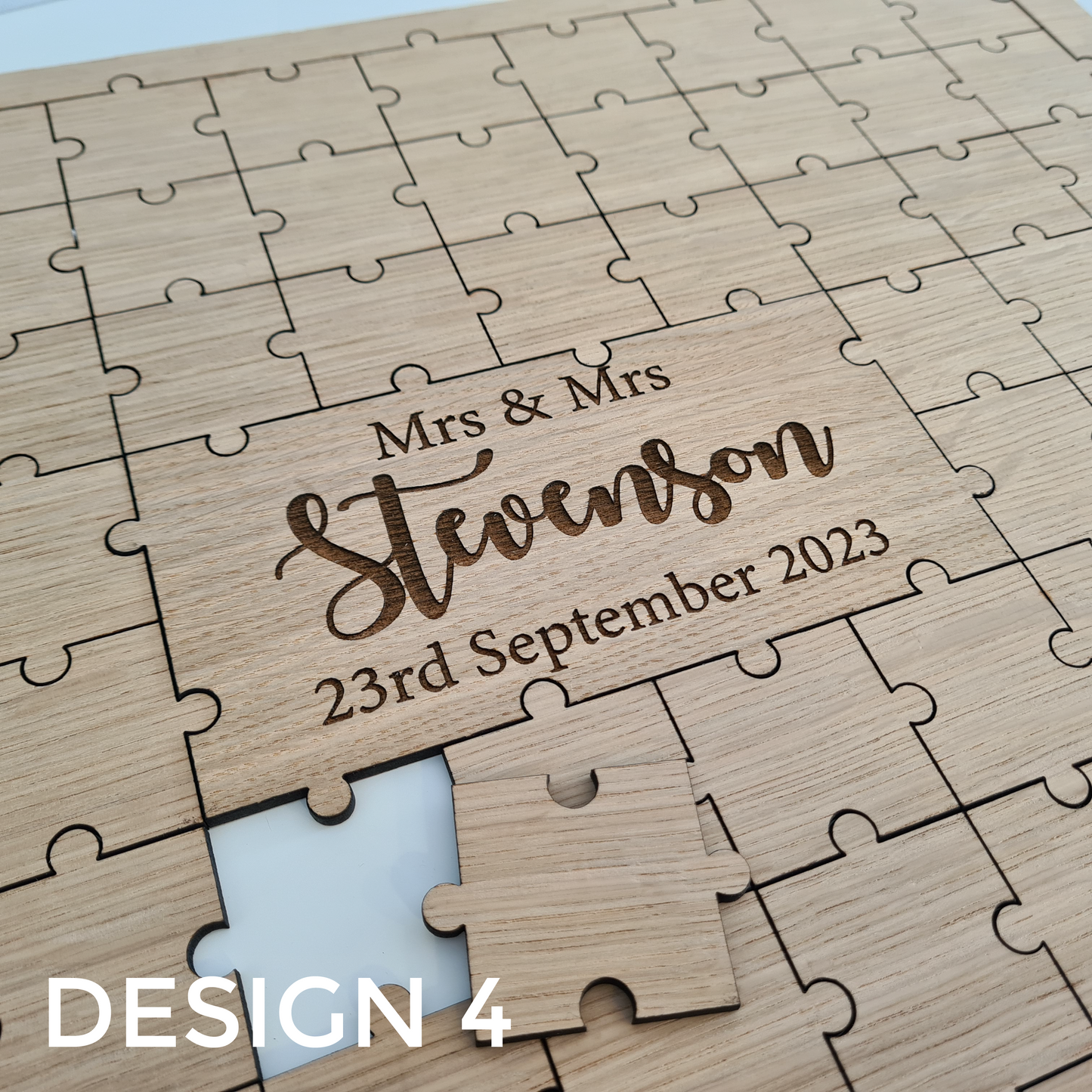 Wedding Puzzle Guestbook