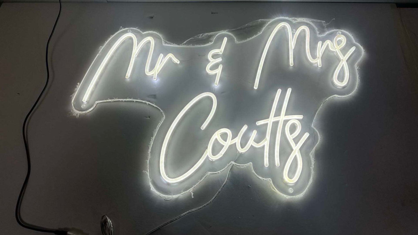 Personalised Neon Illuminated Signs