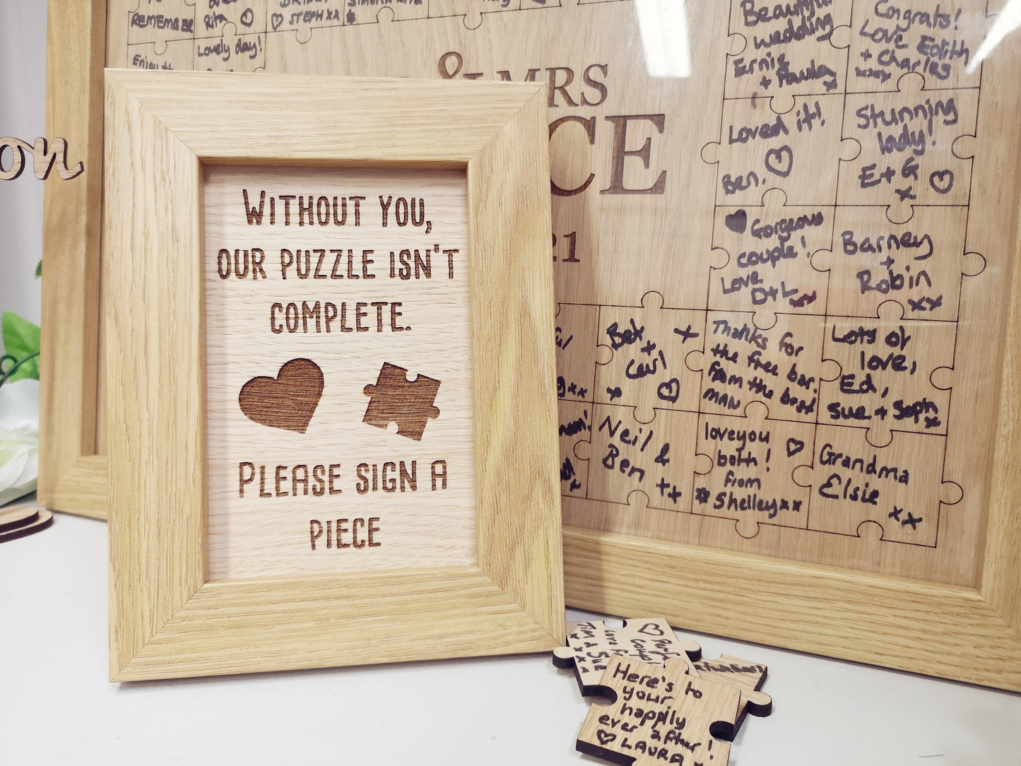 Wedding Puzzle Guestbook - Made For You Gifts