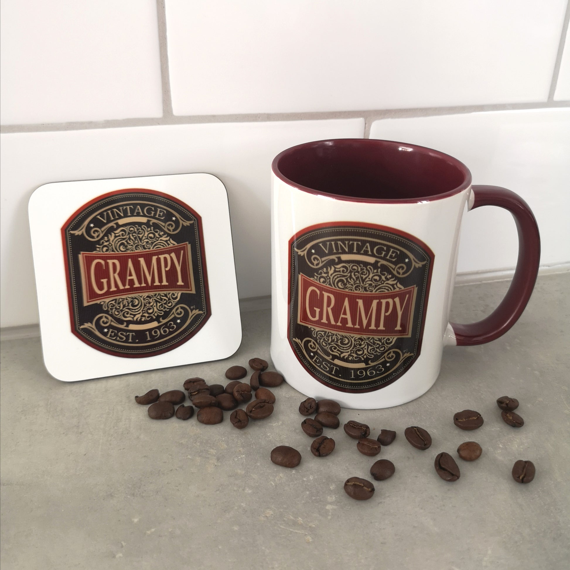 Vintage Label Mug - Made For You Gifts