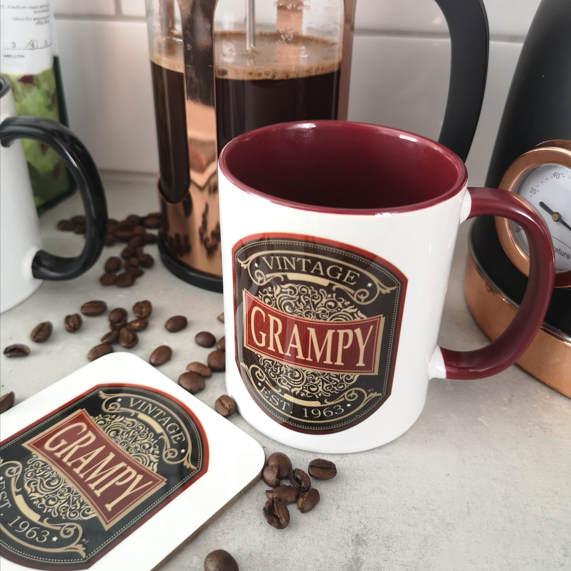 Vintage Label Mug - Made For You Gifts