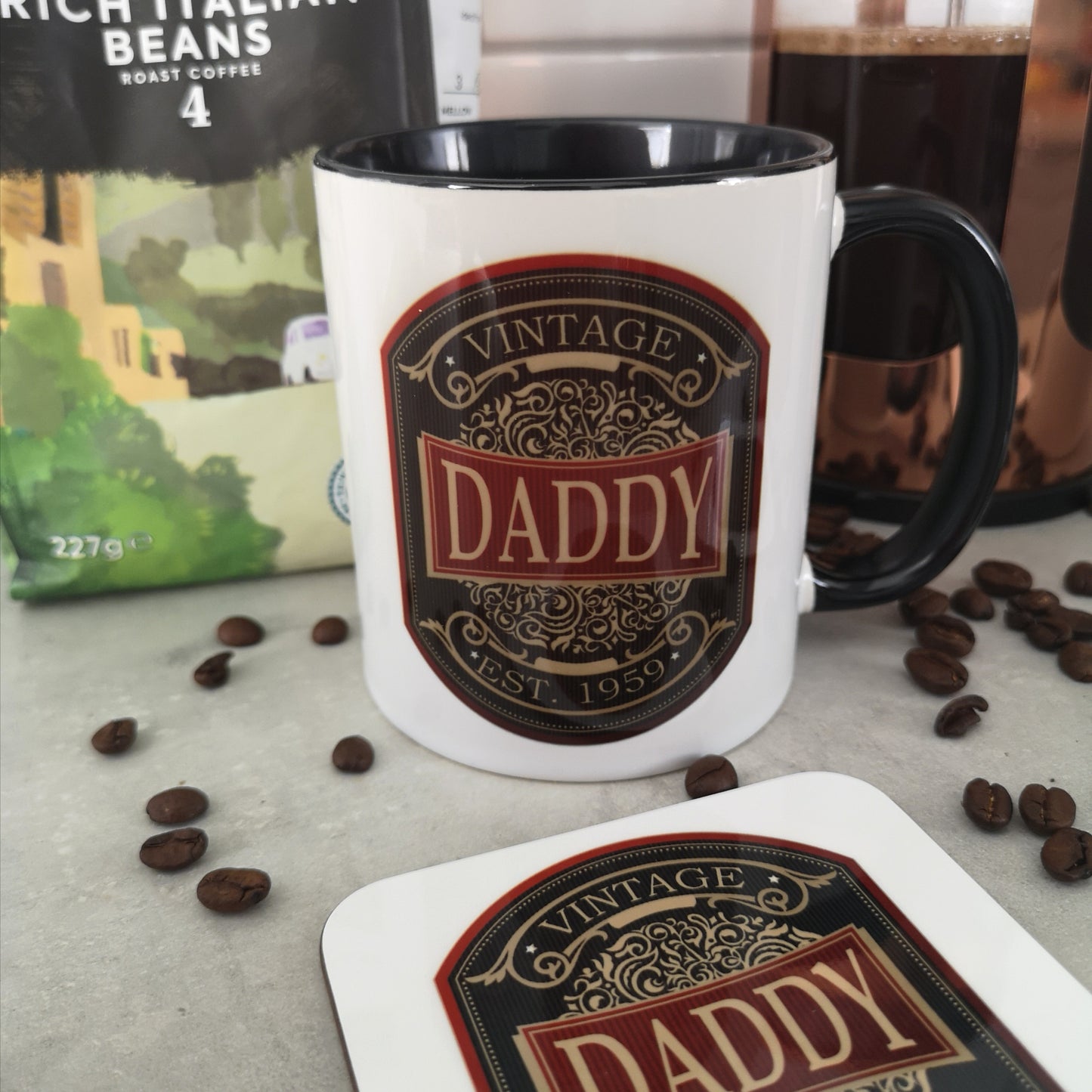 Vintage Label Mug - Made For You Gifts