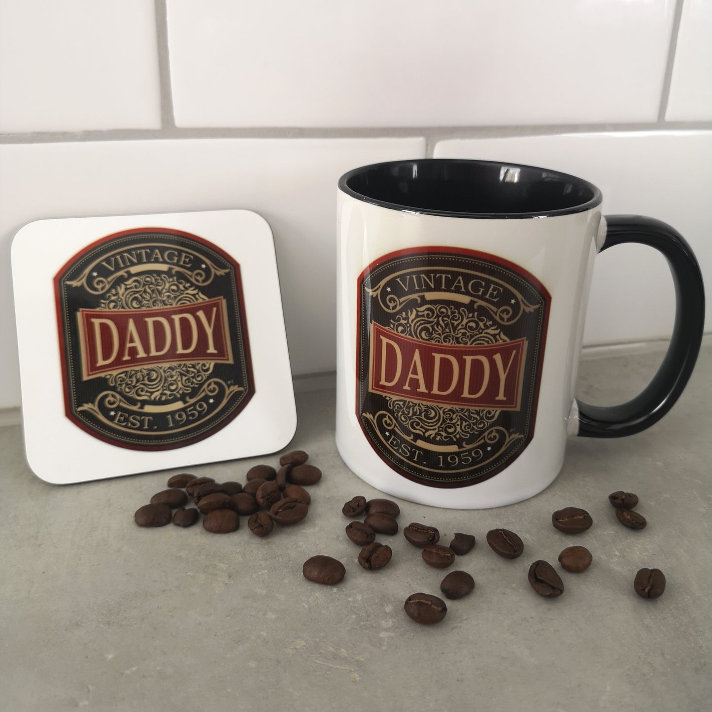 Vintage Label Mug - Made For You Gifts