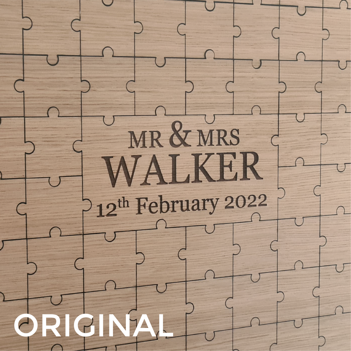 Wedding Puzzle Guestbook