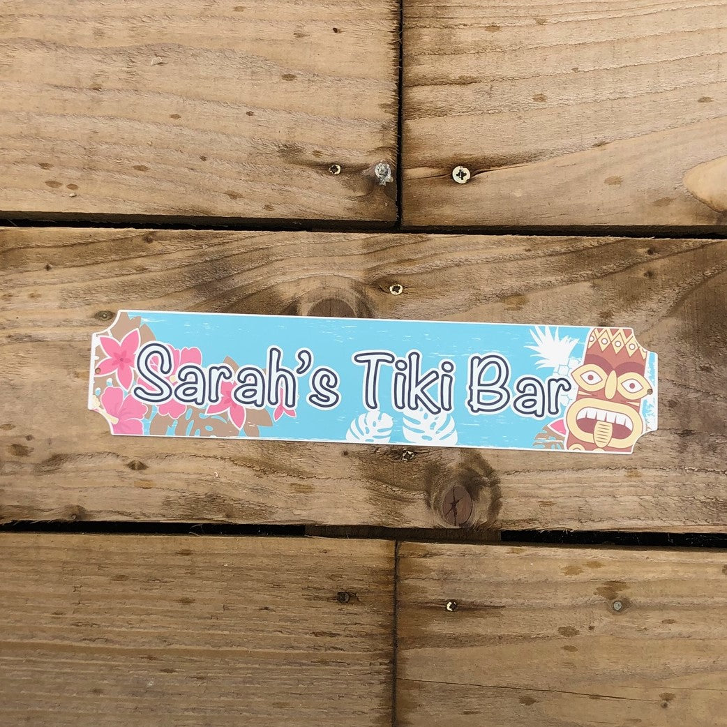 Tiki Bar Sign - Made For You Gifts