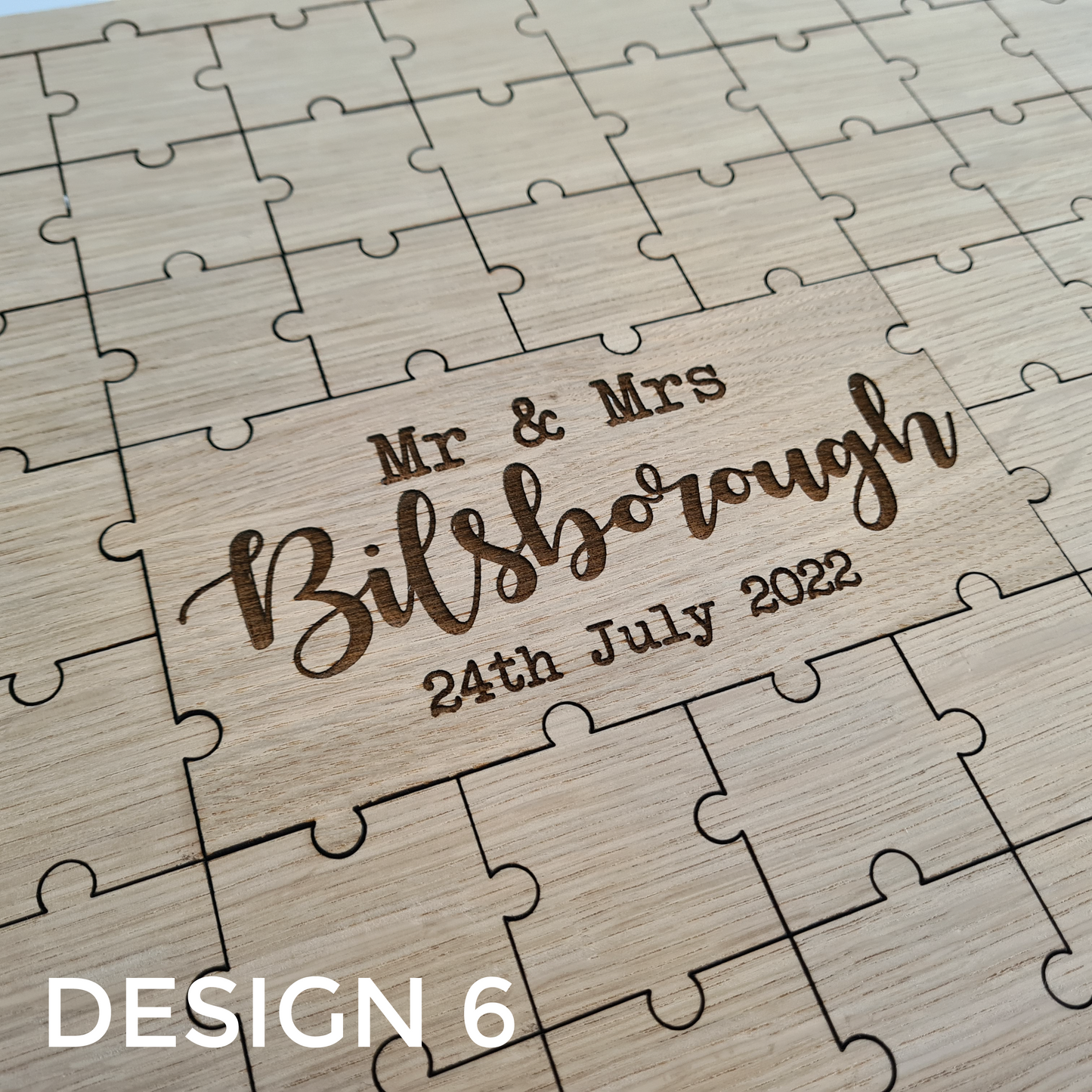 Wedding Puzzle Guestbook