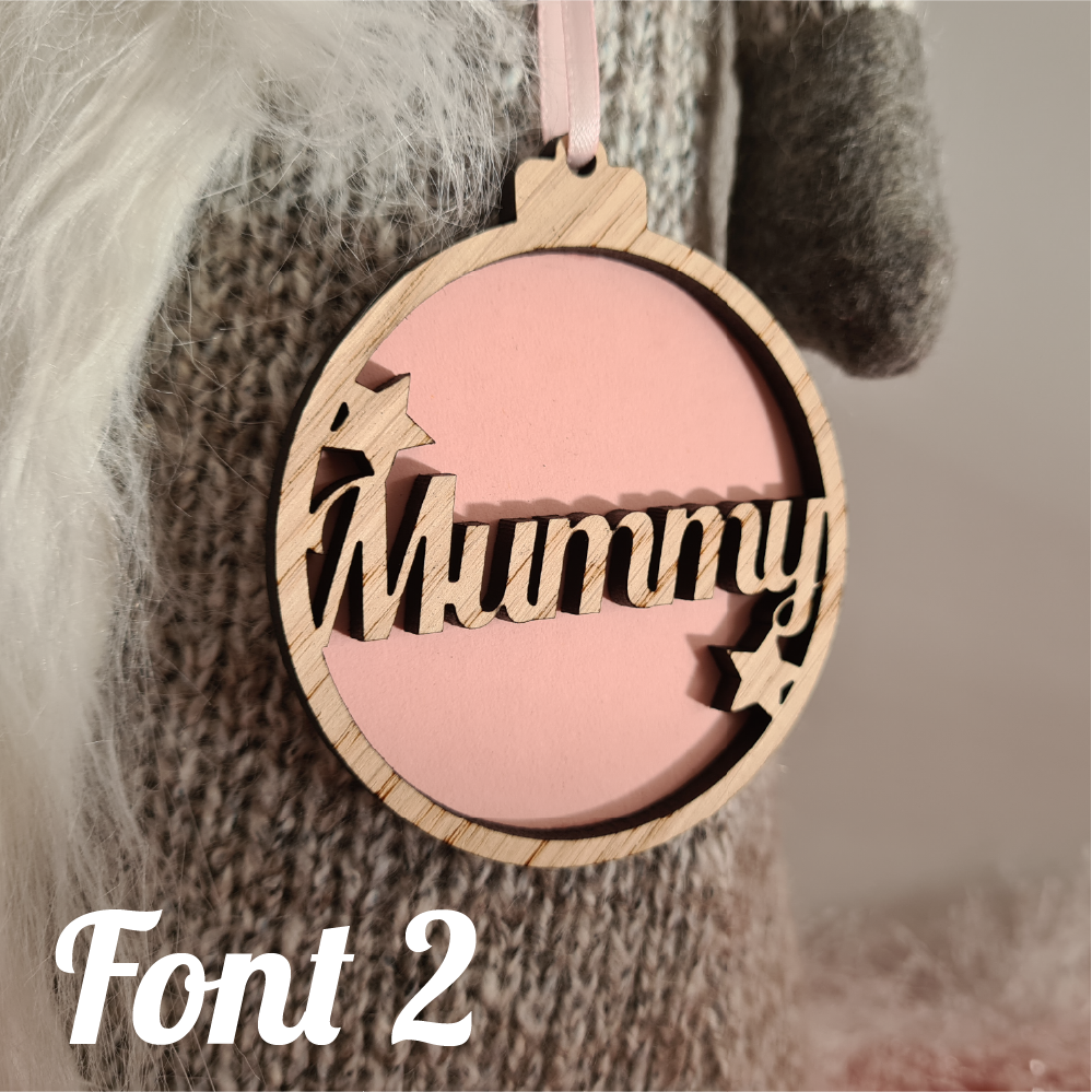 Personalised Bauble Builder