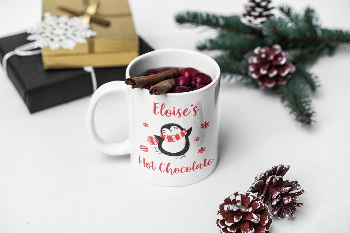 Penguin Hot Chocolate Mug - Made For You Gifts