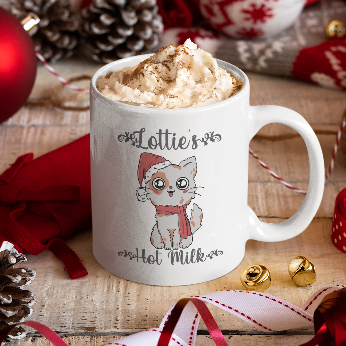 Christmas Cat Mug - Made For You Gifts